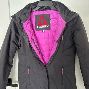 Gerry Weber Women's Black Jacket with Pink Lining